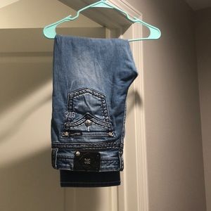 Slightly worn Miss Me Jeans